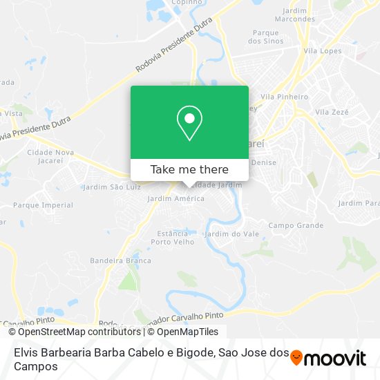 Elvis Barbearia Barba Cabelo e Bigode map
