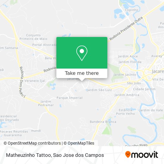 Matheuzinho Tattoo map
