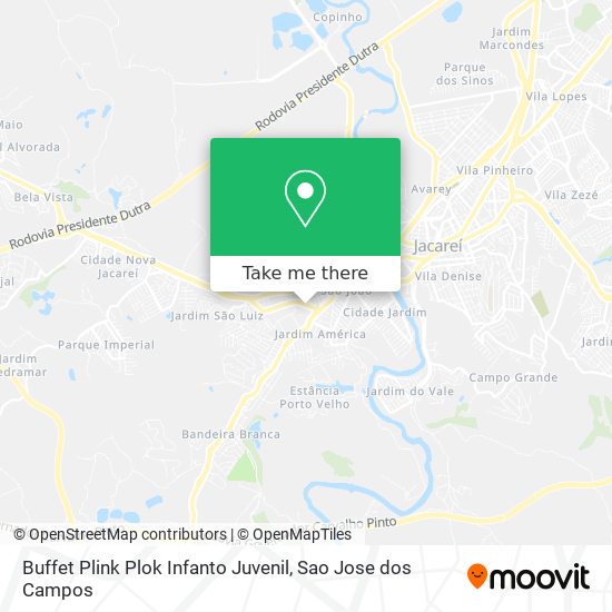 Buffet Plink Plok Infanto Juvenil map