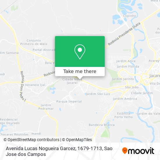 Avenida Lucas Nogueira Garcez, 1679-1713 map