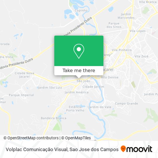 Volplac Comunicação Visual map