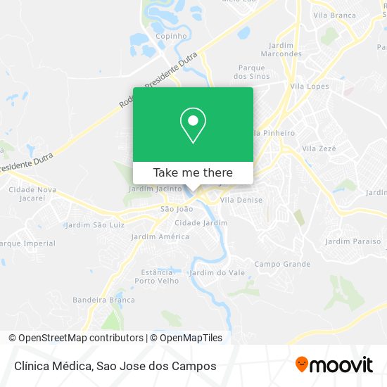 Clínica Médica map