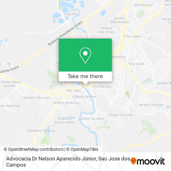 Advocacia Dr Nelson Aparecido Júnior map