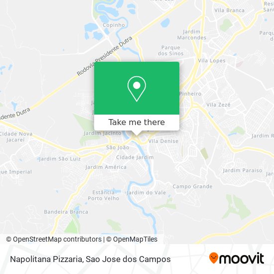 Napolitana Pizzaria map