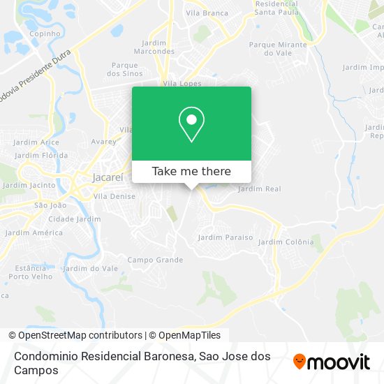 Condominio Residencial Baronesa map