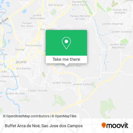 Buffet Arca de Noé map