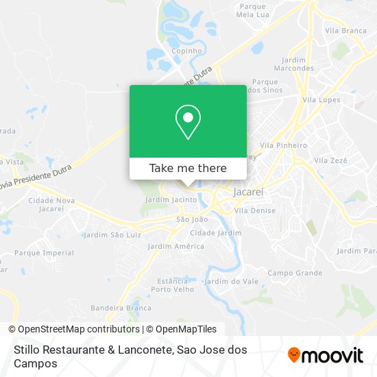 Mapa Stillo Restaurante & Lanconete