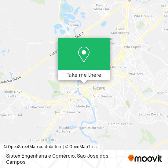 Sistex Engenharia e Comércio map