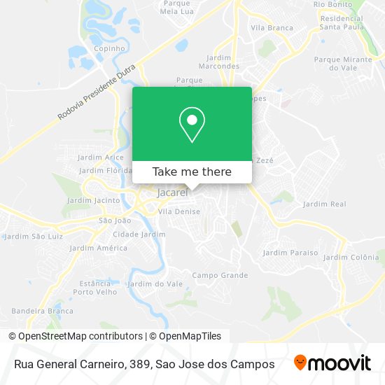 Rua General Carneiro, 389 map