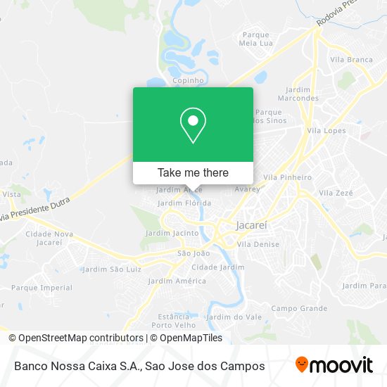 Banco Nossa Caixa S.A. map