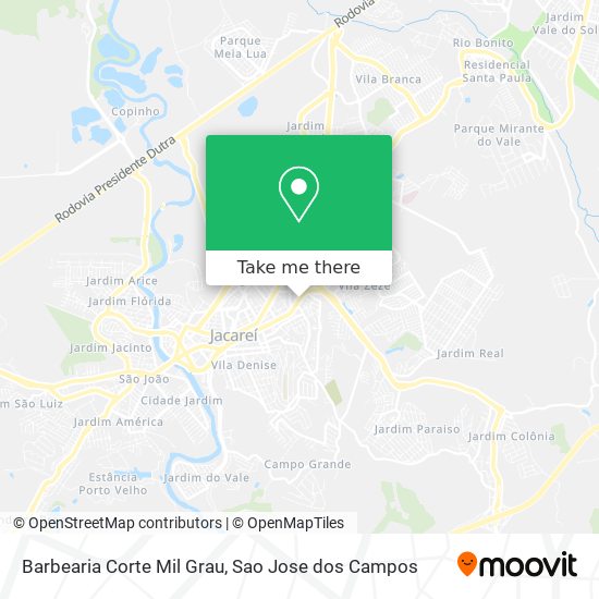 Barbearia Corte Mil Grau map