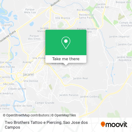 Two Brothers Tattoo e Piercing map