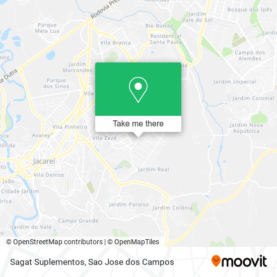 Sagat Suplementos map