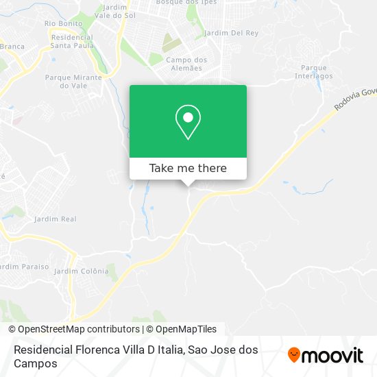 Residencial Florenca Villa D Italia map