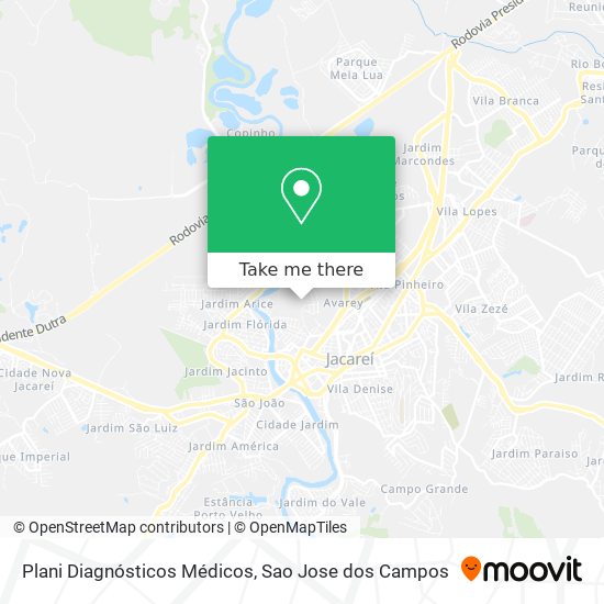 Plani Diagnósticos Médicos map