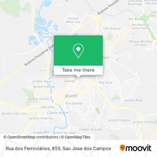 Rua dos Ferroviários, 855 map