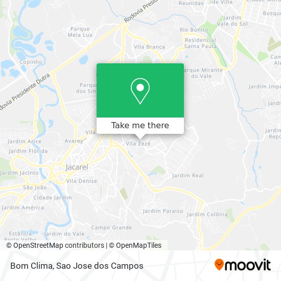 Bom Clima map