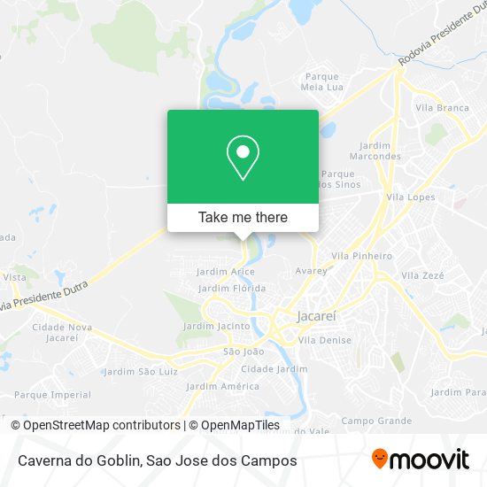 Caverna do Goblin map