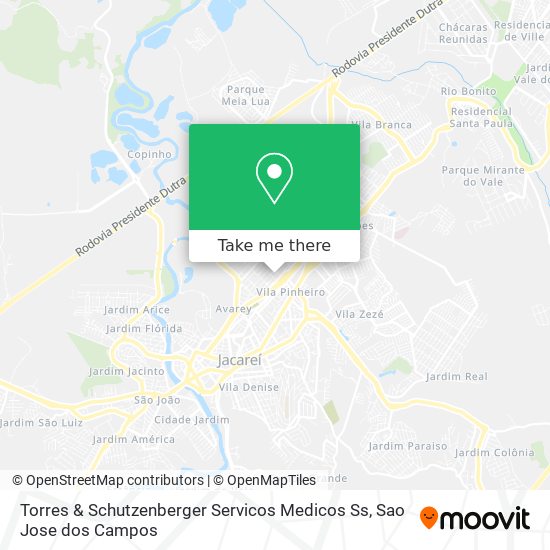 Torres & Schutzenberger Servicos Medicos Ss map