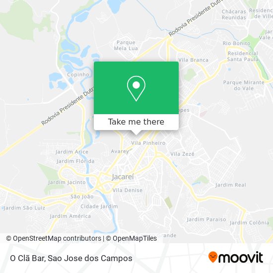 O Clã Bar map