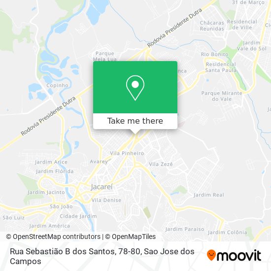 Rua Sebastião B dos Santos, 78-80 map