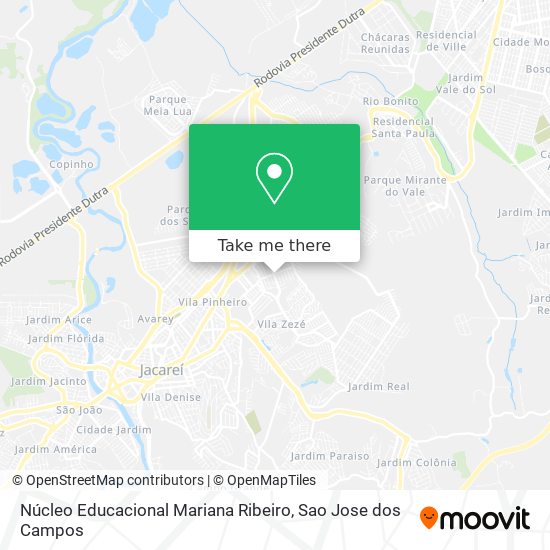 Núcleo Educacional Mariana Ribeiro map