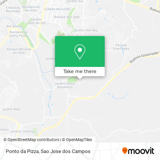 Ponto da Pizza map