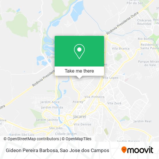 Gideon Pereira Barbosa map