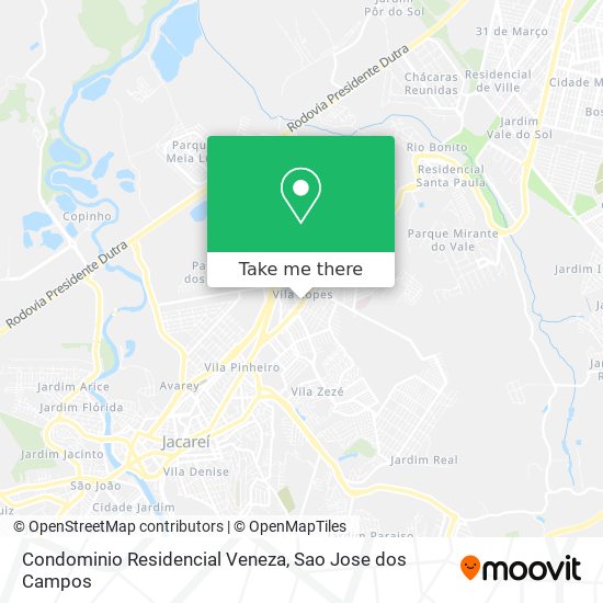 Condominio Residencial Veneza map