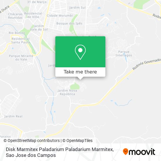 Disk Marmitex Paladarium Paladarium Marmitex map