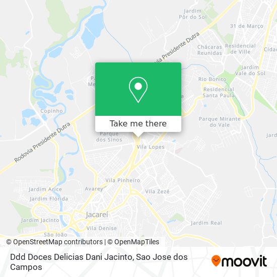 Ddd Doces Delicias Dani Jacinto map