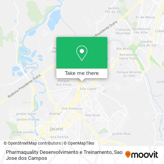 Pharmaquality Desenvolvimento e Treinamento map