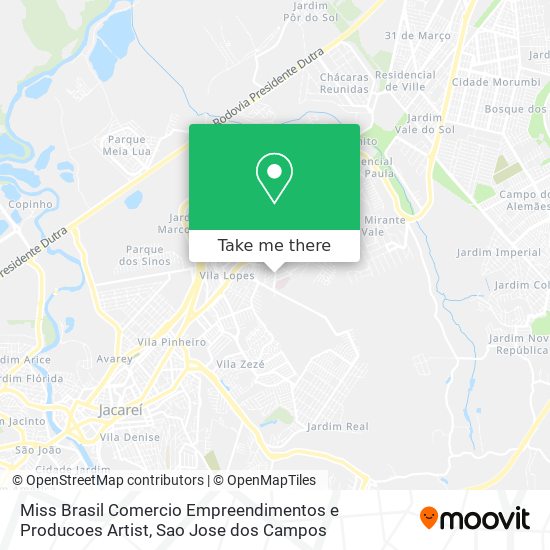 Miss Brasil Comercio Empreendimentos e Producoes Artist map