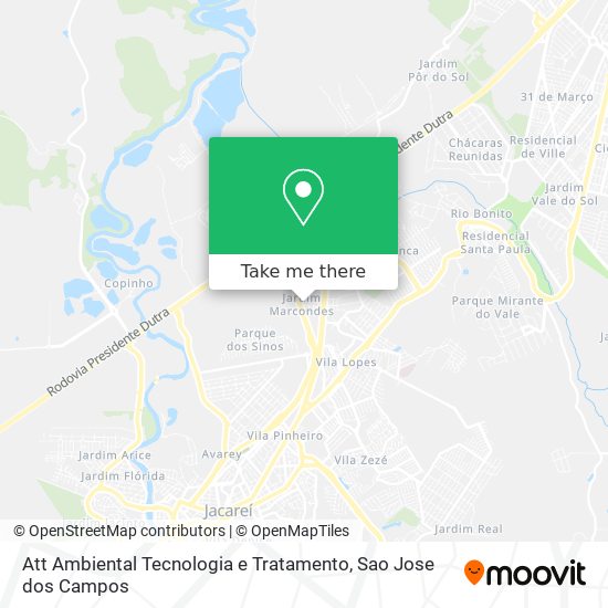 Att Ambiental Tecnologia e Tratamento map