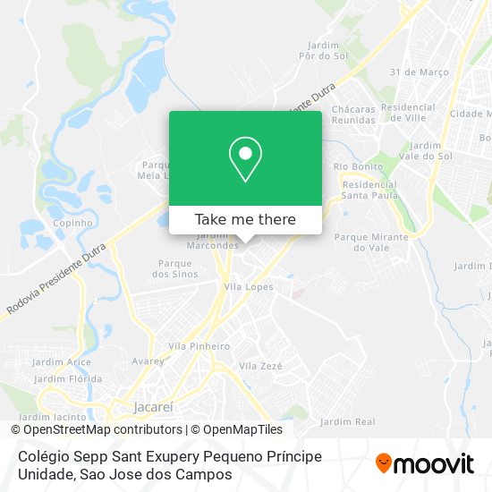 Colégio Sepp Sant Exupery Pequeno Príncipe Unidade map