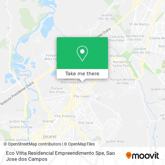 Eco Vitta Residencial Empreendimento Spe map