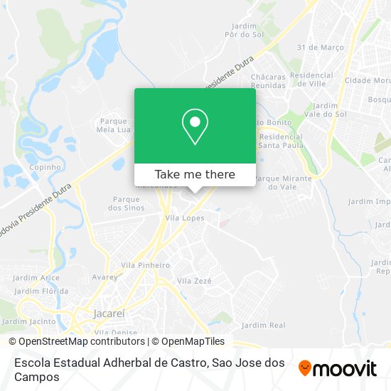 Escola Estadual Adherbal de Castro map