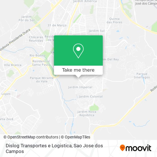 Dislog Transportes e Logistica map