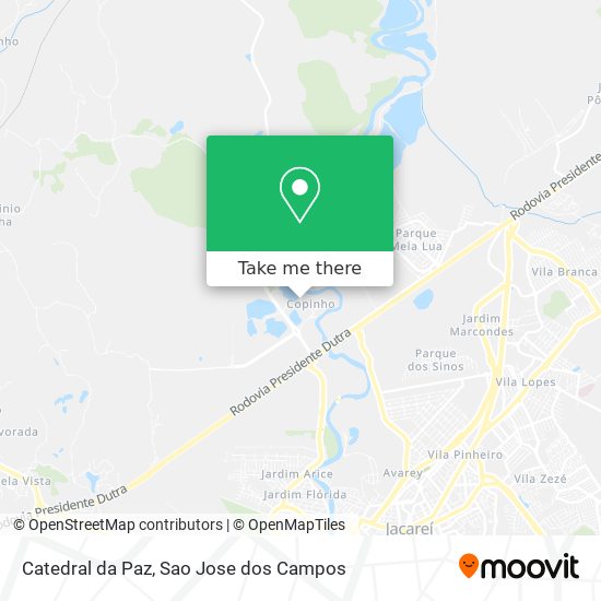 Catedral da Paz map