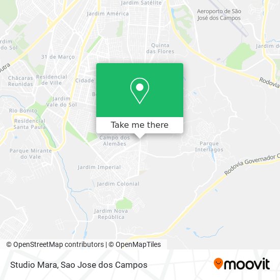 Studio Mara map