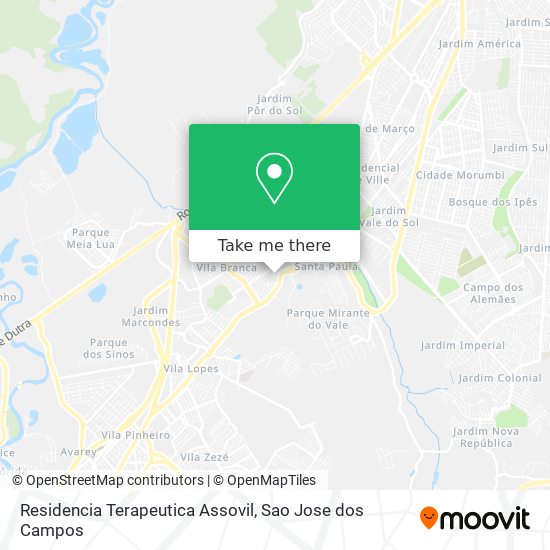 Residencia Terapeutica Assovil map