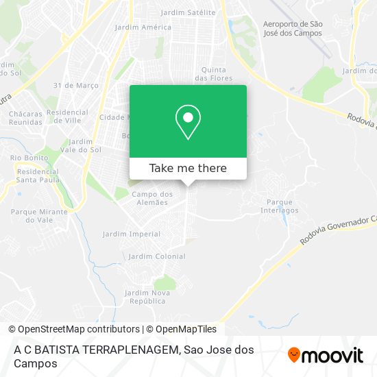A C BATISTA TERRAPLENAGEM map
