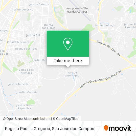 Rogelio Padilla Gregorio map