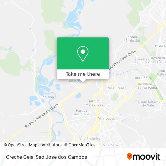 Creche Geia map