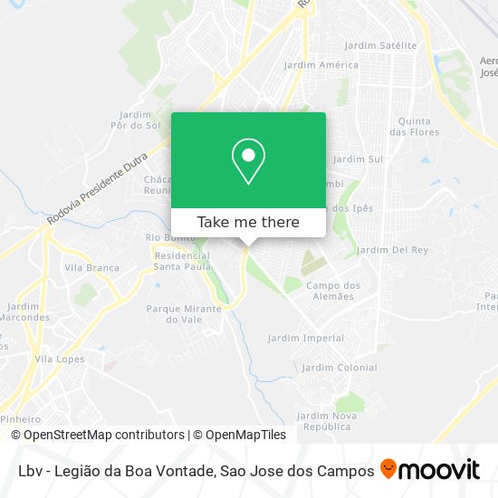 Lbv - Legião da Boa Vontade map