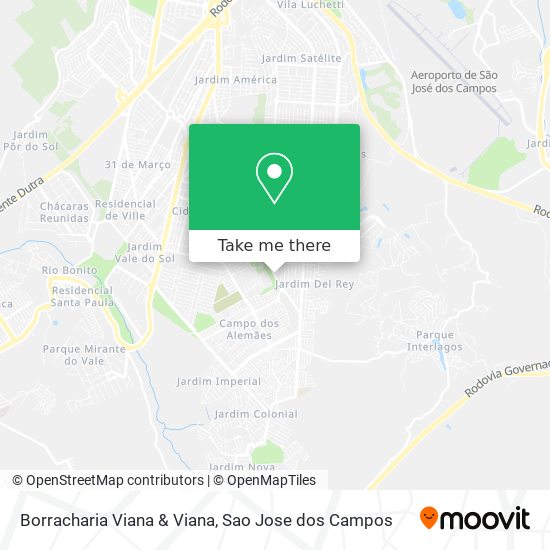 Borracharia Viana & Viana map