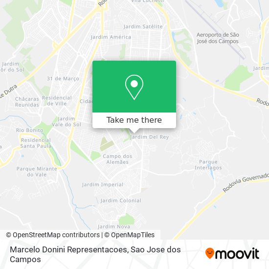 Mapa Marcelo Donini Representacoes