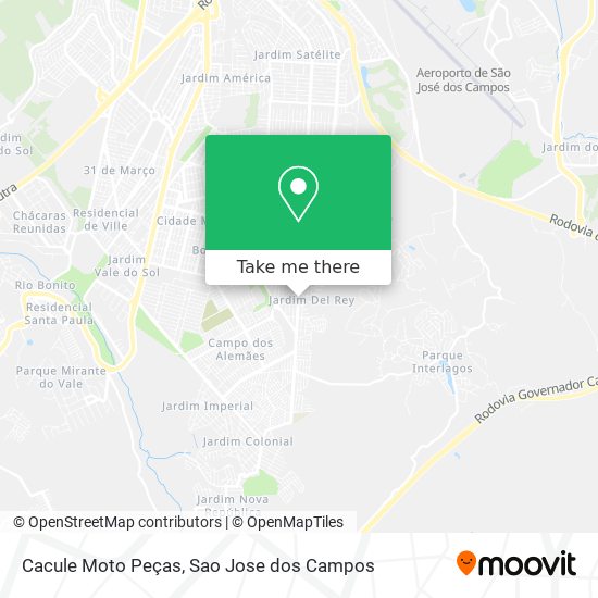 Cacule Moto Peças map