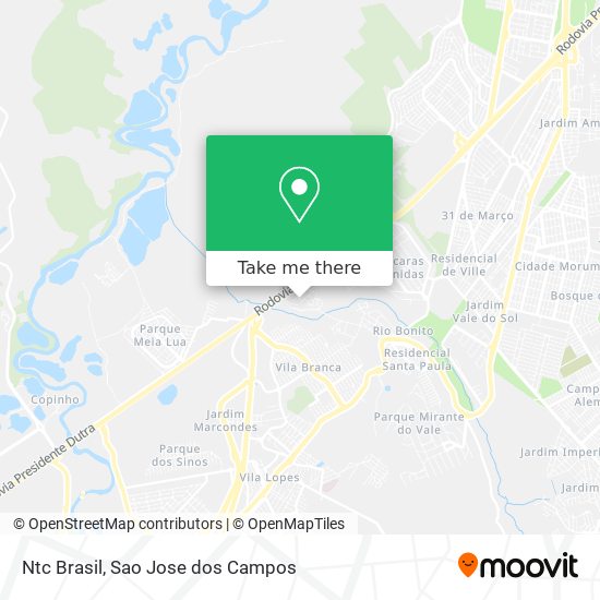 Ntc Brasil map