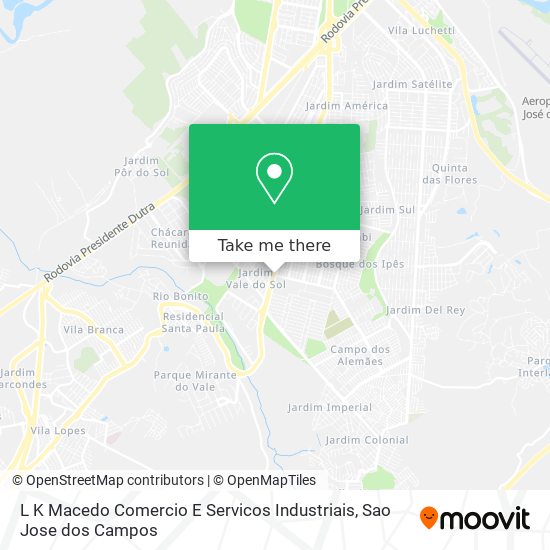 L K Macedo Comercio E Servicos Industriais map